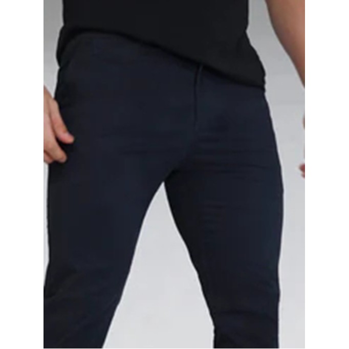 Blue Stretch Twill Men's Pants