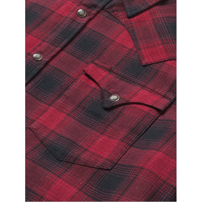 Brushed Twill Plaid Shirt