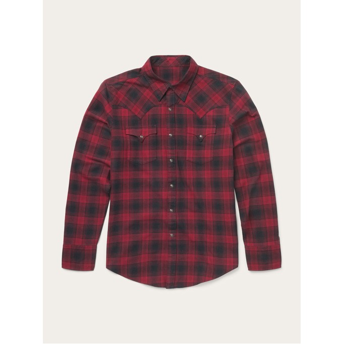 Brushed Twill Plaid Shirt