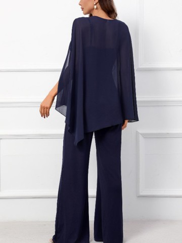 Elegant premium chiffon jumpsuit for women