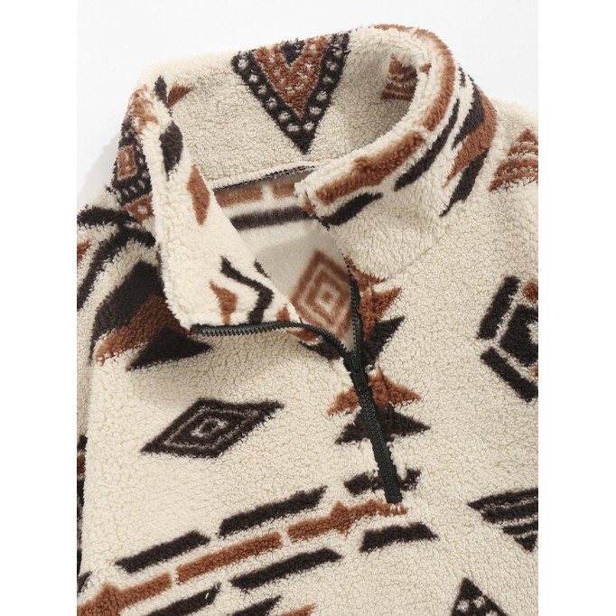 Cool tribal ethnic print sweatshirt