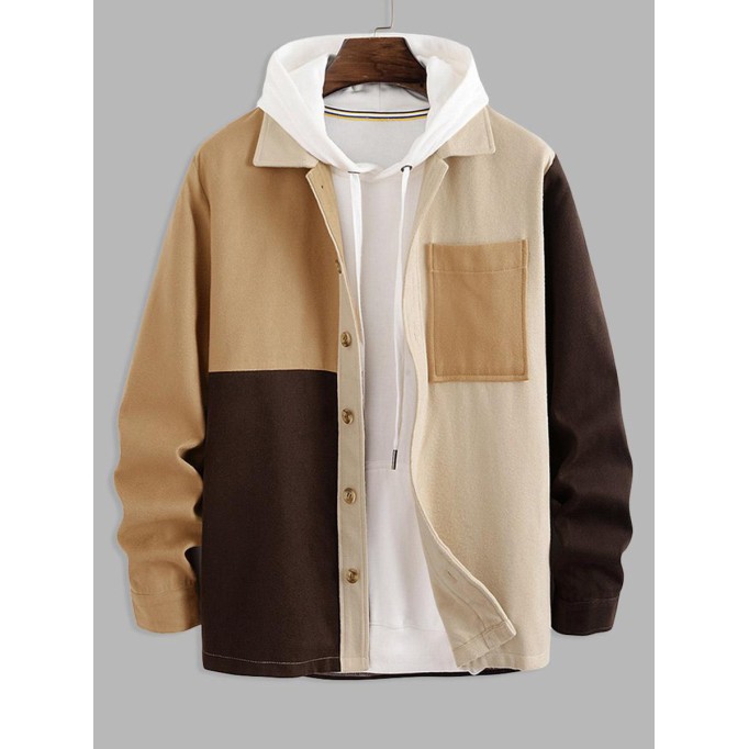 Men's Casual Oversized Coat Jacket