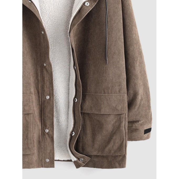 Men's Casual Oversized Coat Jacket