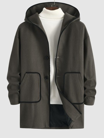 Men's Casual Oversized Coat Jacket