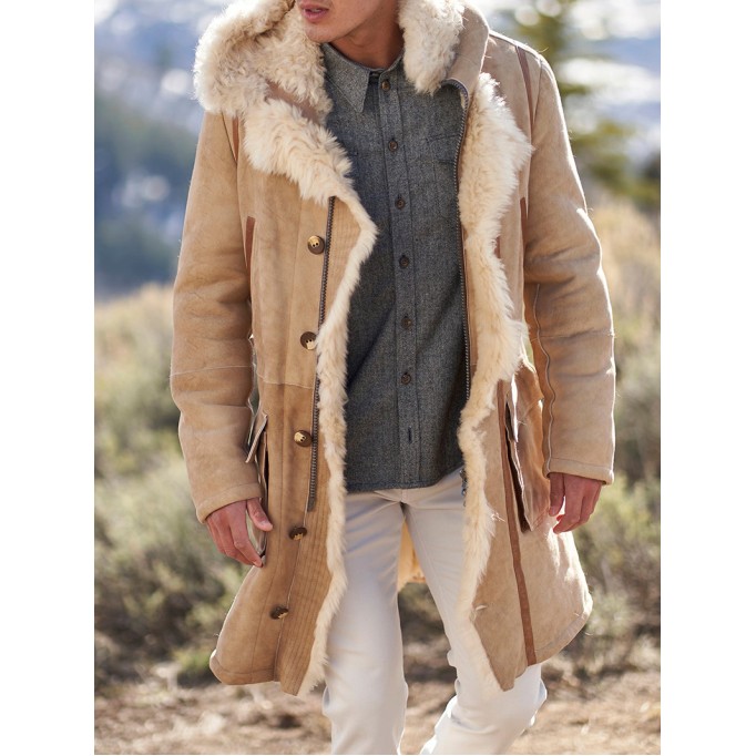 Men's Casual Oversized Coat Jacket