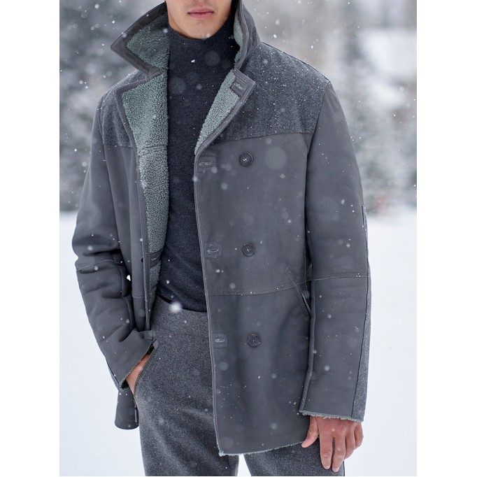 Men's Casual Oversized Coat Jacket