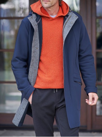 Men's Casual Oversized Coat Jacket