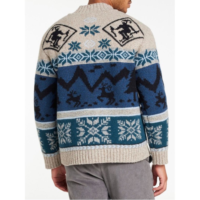 Men's Classic Shredded Wool Sweater