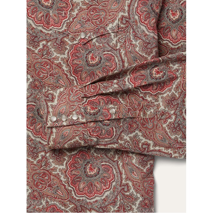 Men's Paisley Western Shirt