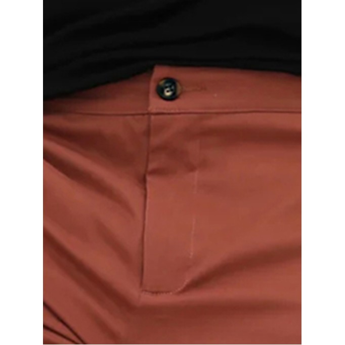 Red Stretch Twill Men's Pants