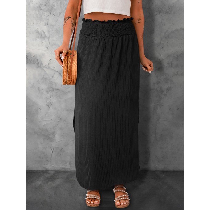 SPLIT FLARED CASUAL SKIRTS