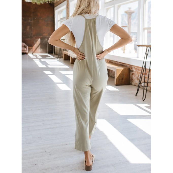 Woman's Straight Leg Jumpsuit