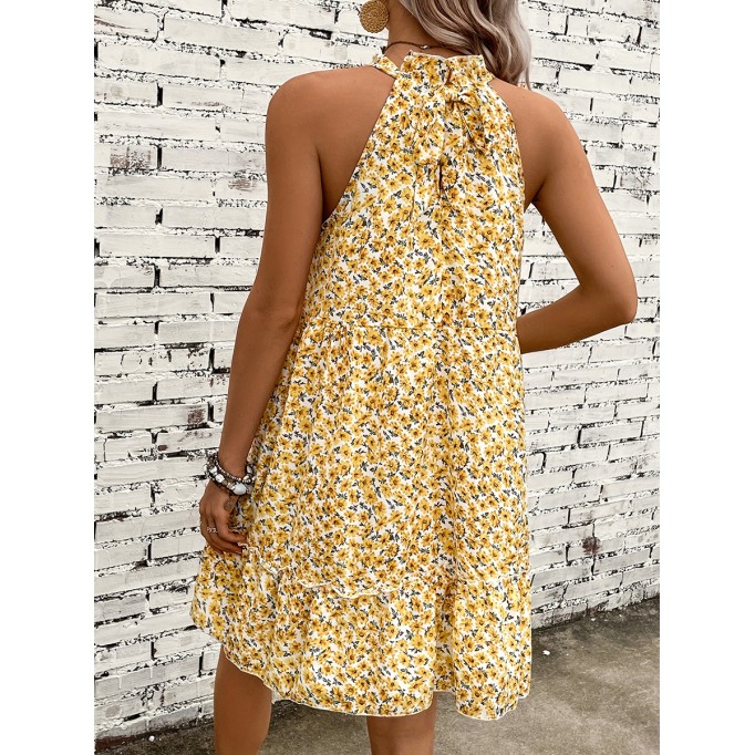 Women Casual Elegant Print Dress