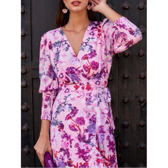 Women Casual Elegant Print Dress