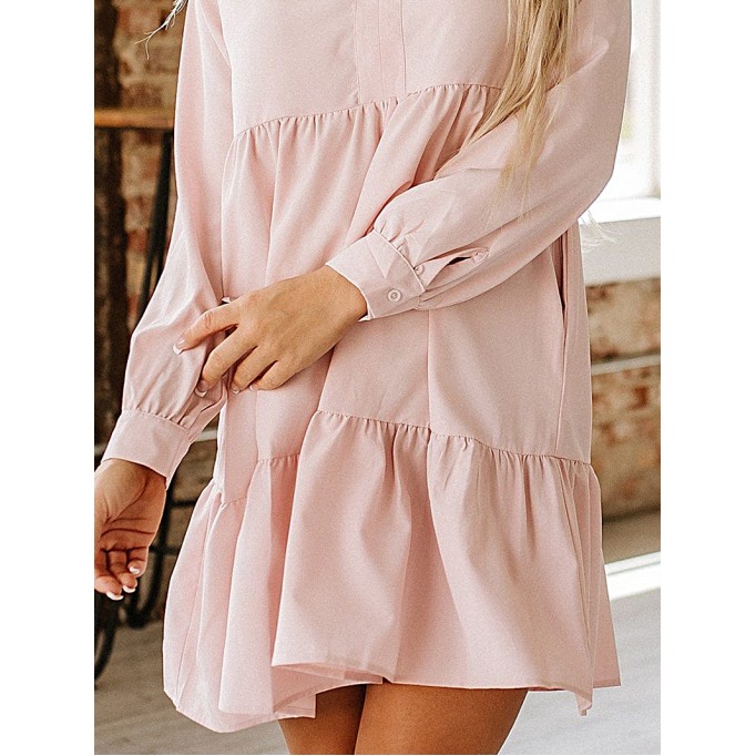 Women Casual Elegant Shirts Dress