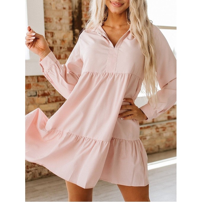 Women Casual Elegant Shirts Dress